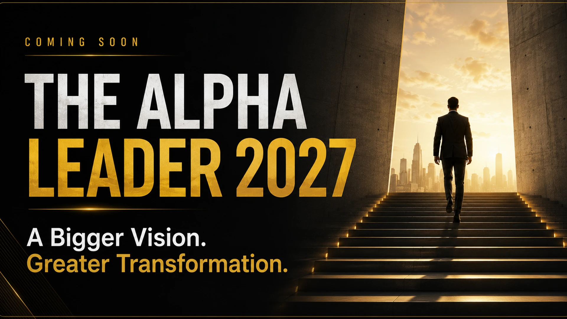 The Alpha Leader 2027 Coming Soon